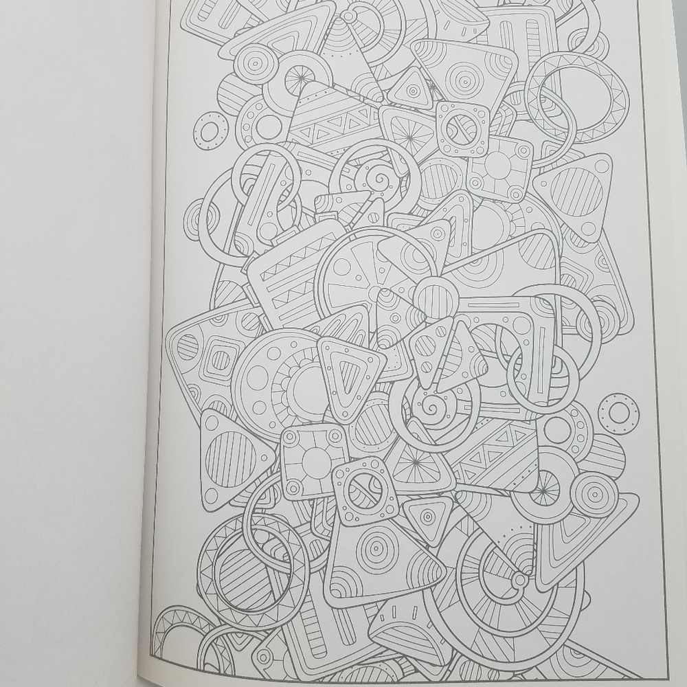 Adult Patterns Coloring Book - Picture 4 of 7